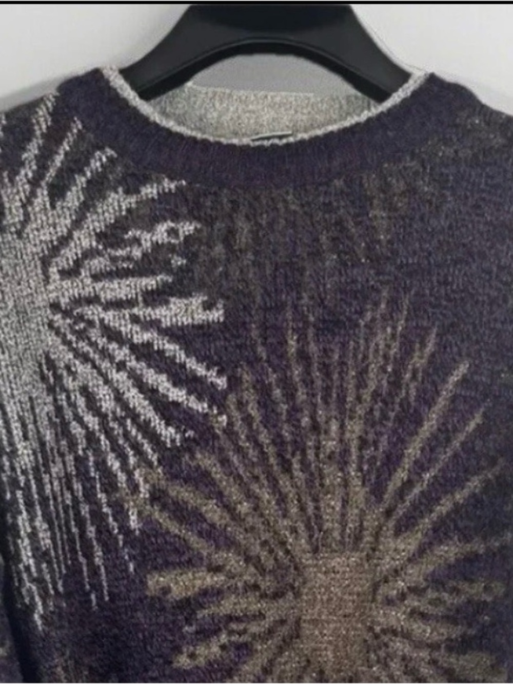 Vintage Cambio Men's Sweater Size XL Italian Wool Blend Knit Electric Grandpa - Picture 3 of 6